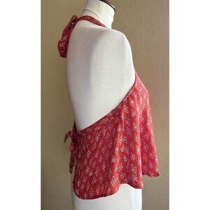 Billabong Juniors Festival Vibes Woven Halter Top Size Large